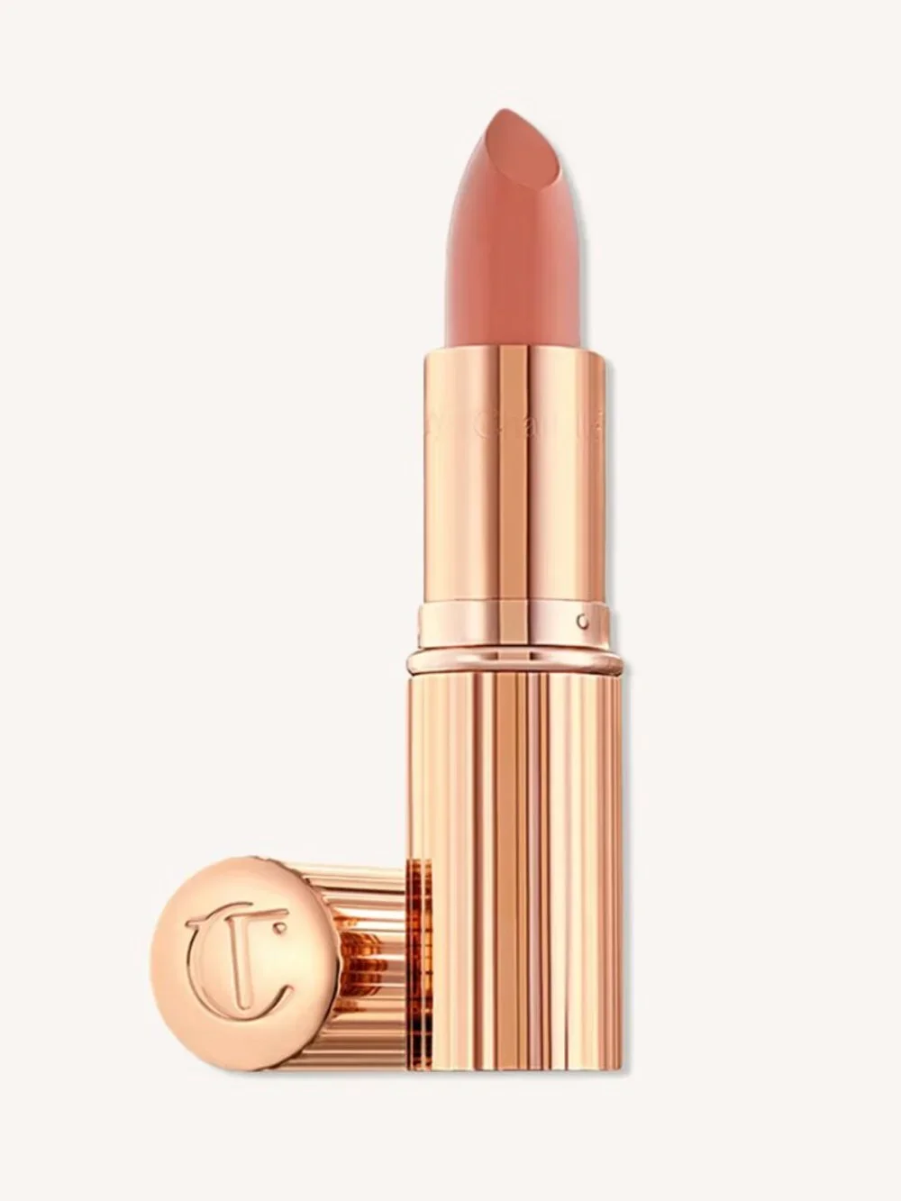Charlotte Tilbury K.I.S.S.I.N.G Satin Shine Lipstick - B-tch Perfect peachy pink